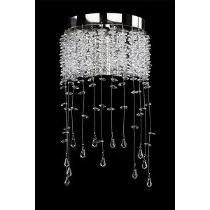 Кришталеве бра ARTGLASS MEDEA CE nikl
