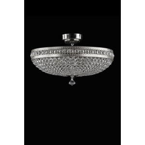 Кришталева люстра ARTGLASS MILADA II CE nikl (9xE14)