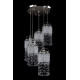 Хрустальная люстра ARTGLASS SMALL GAME 01-05 CE nikl