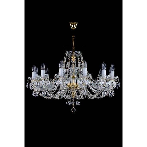 Хрустальная люстра ARTGLASS ANGELIKA XII (CE)