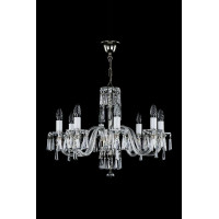 Хрустальная люстра ARTGLASS INGEBORG VIII nikl (CE)