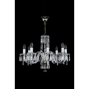 Кришталева люстра ARTGLASS INGEBORG VIII nikl (CE) Кришталева люстра ARTGLASS INGEBORG VIII nikl (CE)
