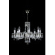 Хрустальная люстра ARTGLASS INGEBORG VIII nikl (CE)