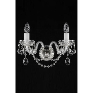 Кришталеве бра ARTGLASS MIRKA II nikl (CE)