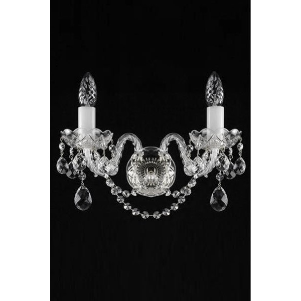 Хрустальное бра ARTGLASS MIRKA II nikl (CE)