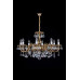 Хрустальная люстра ARTGLASS CR 0011/08/20 brass antiq (CE)