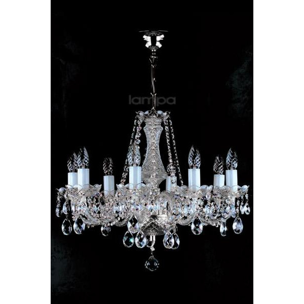 Хрустальная люстра ARTGLASS RADKA VIII nikl (CE)