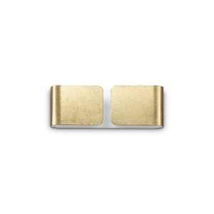 Декоративне підсвічування IDEAL LUX CLIP AP2 MINI ORO Декоративне підсвічування IDEAL LUX CLIP AP2 MINI ORO