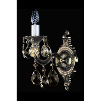 Хрустальное бра ARTGLASS SARKA I brass antiq (CE, (8003))