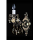 Кришталеве бра ARTGLASS SARKA I brass antiq (CE, (8003))
