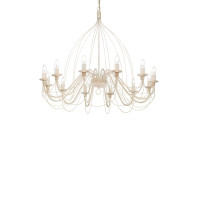 Люстра IDEAL LUX CORTE SP12 BIANCO ANTICO