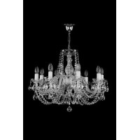 Хрустальная люстра ARTGLASS ANDULA VIII short 230 nikl (CE)