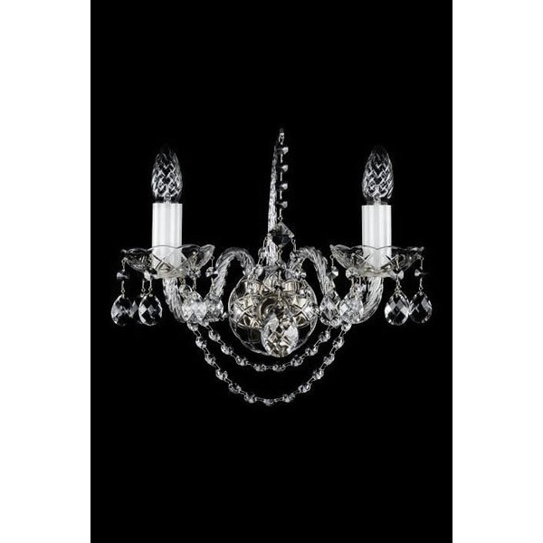 Кришталеве бра ARTGLASS MARION II nikl (CL)