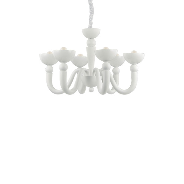 Люстра IDEAL LUX BON BON SP8 BIANCO
