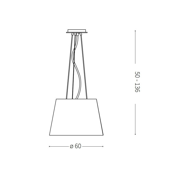 Люстра IDEAL LUX NORDIK SP6