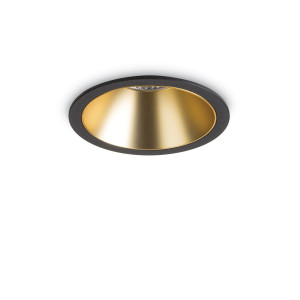 Точковий світильник IDEAL LUX GAME ROUND BLACK GOLD