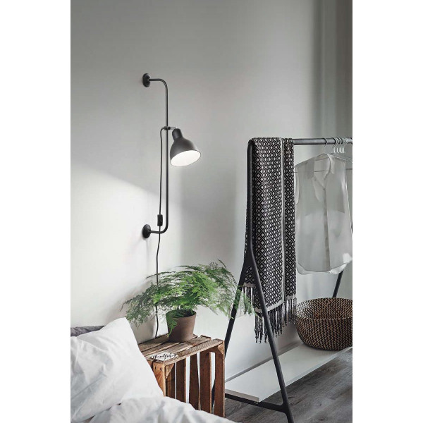 Бра IDEAL LUX SHOWER AP1 NERO