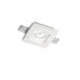 Точечный светильник IDEAL LUX SAMBA FI1 SQUARE SMALL