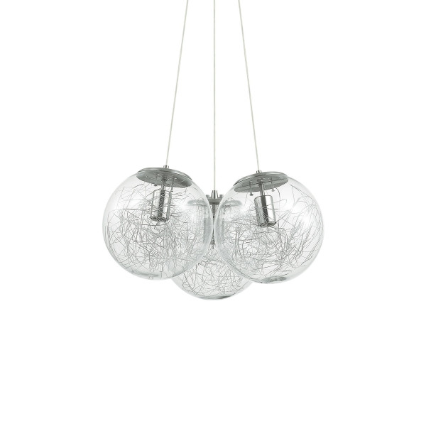 Люстра IDEAL LUX MAPA SAT SP3 NICKEL
