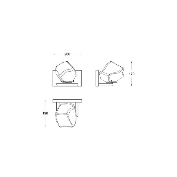 Бра ZUMALINE W0488-01A-B5AC
