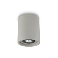 Точечный светильник IDEAL LUX OAK PL1 ROUND CEMENTO