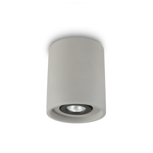 Точковий світильник IDEAL LUX OAK PL1 ROUND CEMENTO