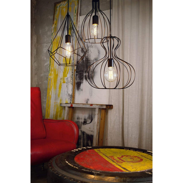 Люстра IDEAL LUX AMPOLLA-1 SP1 BIANCO