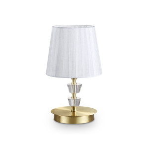 Настільна лампа IDEAL LUX PEGASO TL1 SMALL OTTONE SATINATO