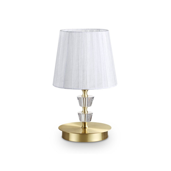 Настільна лампа IDEAL LUX PEGASO TL1 SMALL OTTONE SATINATO