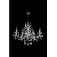 Хрустальная люстра ARTGLASS ALMA V nikel (CE)