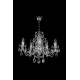 Кришталева люстра ARTGLASS ALMA V nikel (CE)