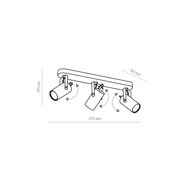 Світильник спрямований TK LIGHTING 6502