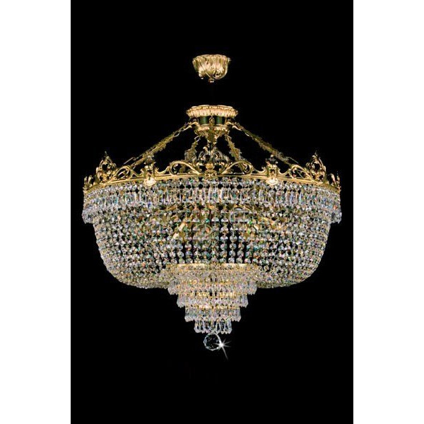 Кришталева люстра ARTGLASS CORINA III CE