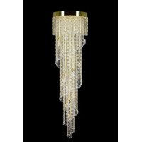 Кришталева люстра ARTGLASS SPIRAL dia.500x1800 BALLS CE