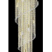 Кришталева люстра ARTGLASS SPIRAL dia.500x1800 BALLS CE