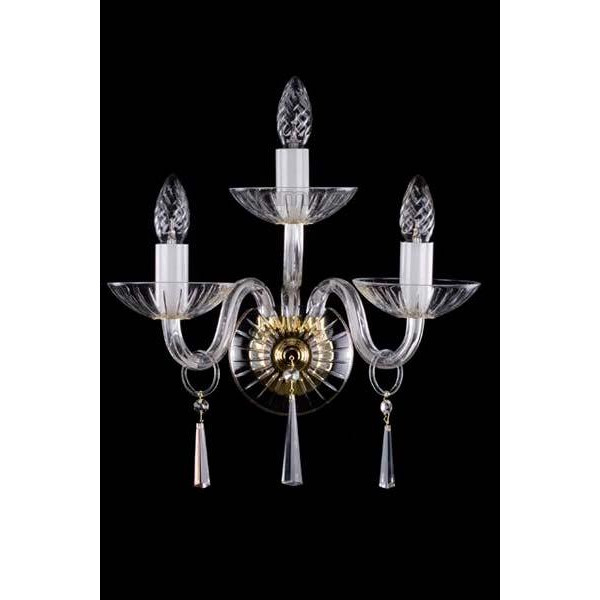 Кришталеве бра ARTGLASS ROSA III CE