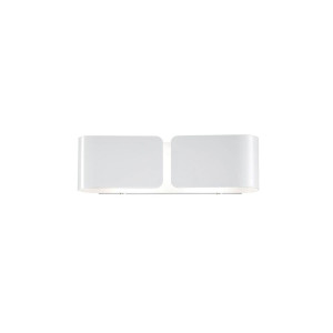 Декоративне підсвічування IDEAL LUX CLIP AP2 SMALL BIANCO