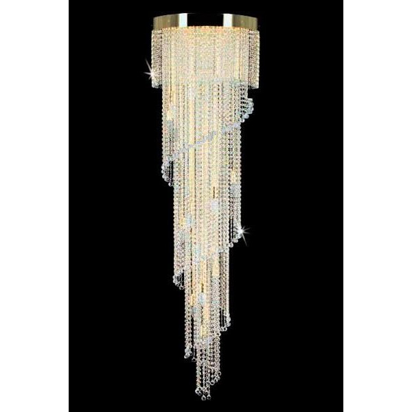 Хрустальная люстра ARTGLASS SPIRAL dia.600x3200 CE