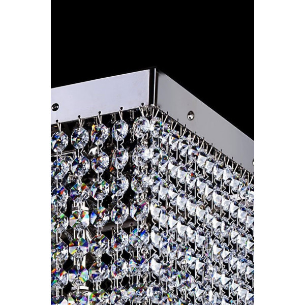 Хрустальная люстра ARTGLASS LEANDRA 250x450 CE nikl
