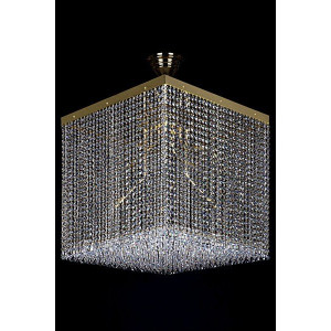 Кришталева люстра ARTGLASS LEANDRA 500x500 CE