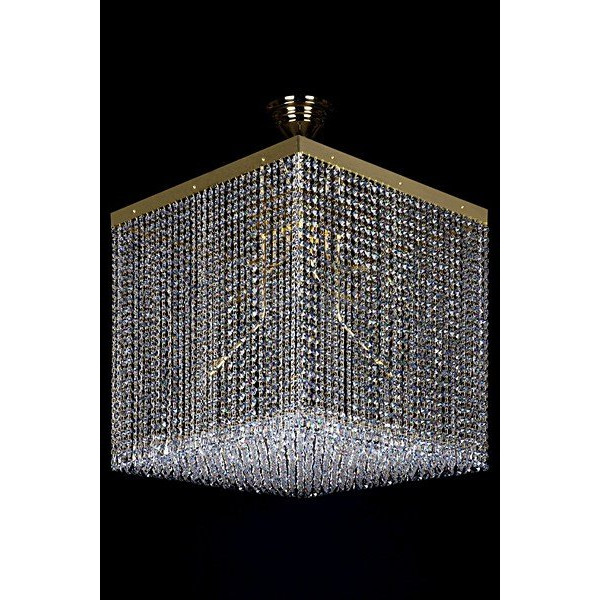 Кришталева люстра ARTGLASS LEANDRA 500x500 CE