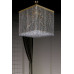 Кришталева люстра ARTGLASS LEANDRA 500x500 CE