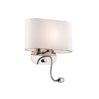 Бра IDEAL LUX SHERATON AP2 BIANCO