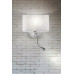 Бра IDEAL LUX SHERATON AP2 BIANCO