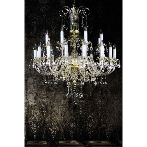 Кришталева люстра ARTGLASS ROMA XXIV (CE)
