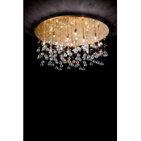 Хрустальная люстра IDEAL LUX MOONLIGHT PL12 ORO