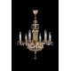 Хрустальная люстра ARTGLASS FOUNTAIN бел.золото (CE)