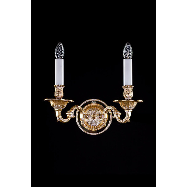 Бра ARTGLASS MIRANDA II бел.зол.