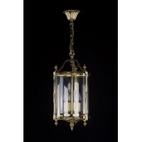Люстра ARTGLASS LOLA brass antiq