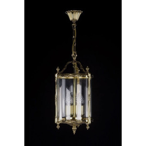 Люстра ARTGLASS LOLA brass antiq